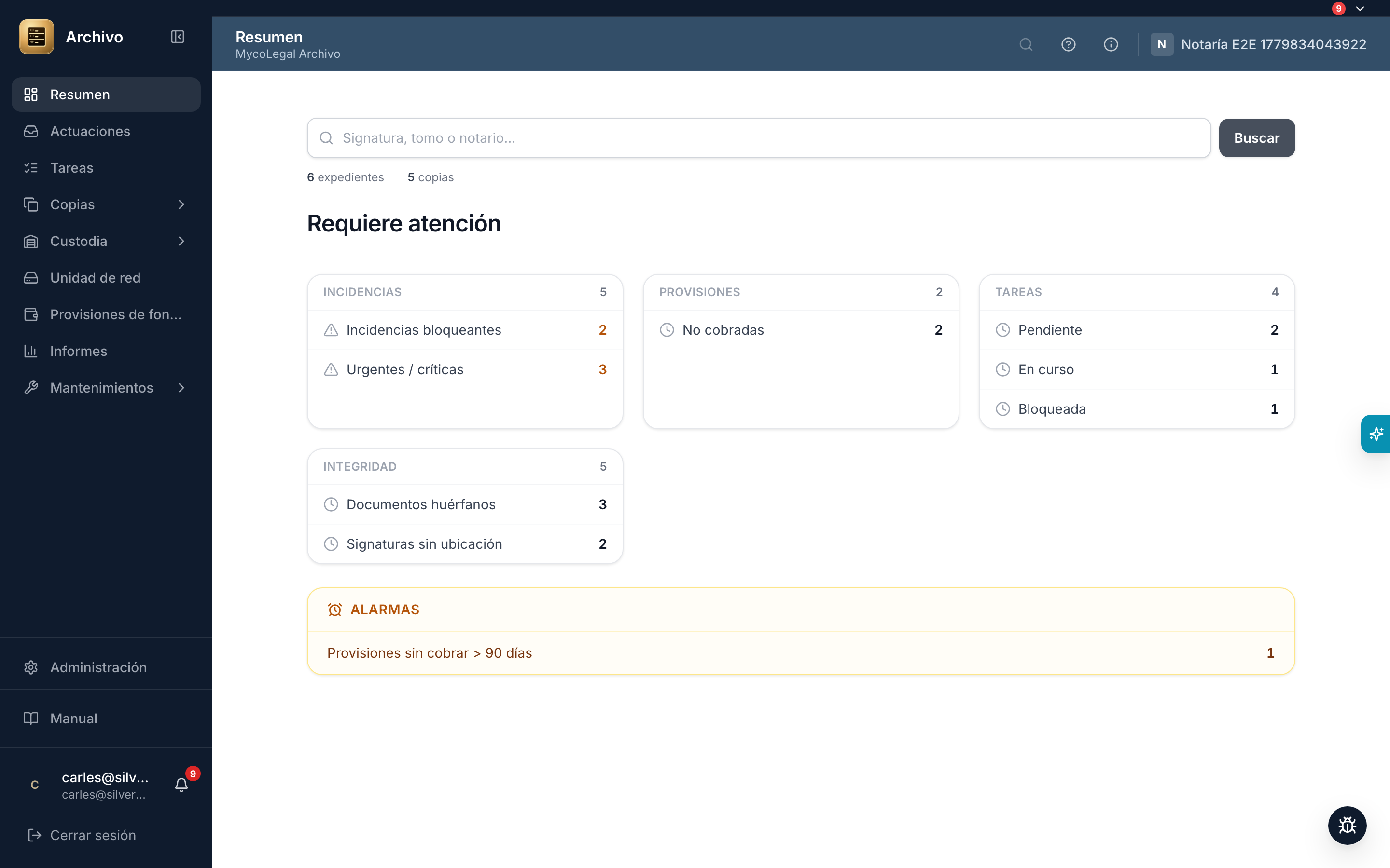 Archivo — captura de producto