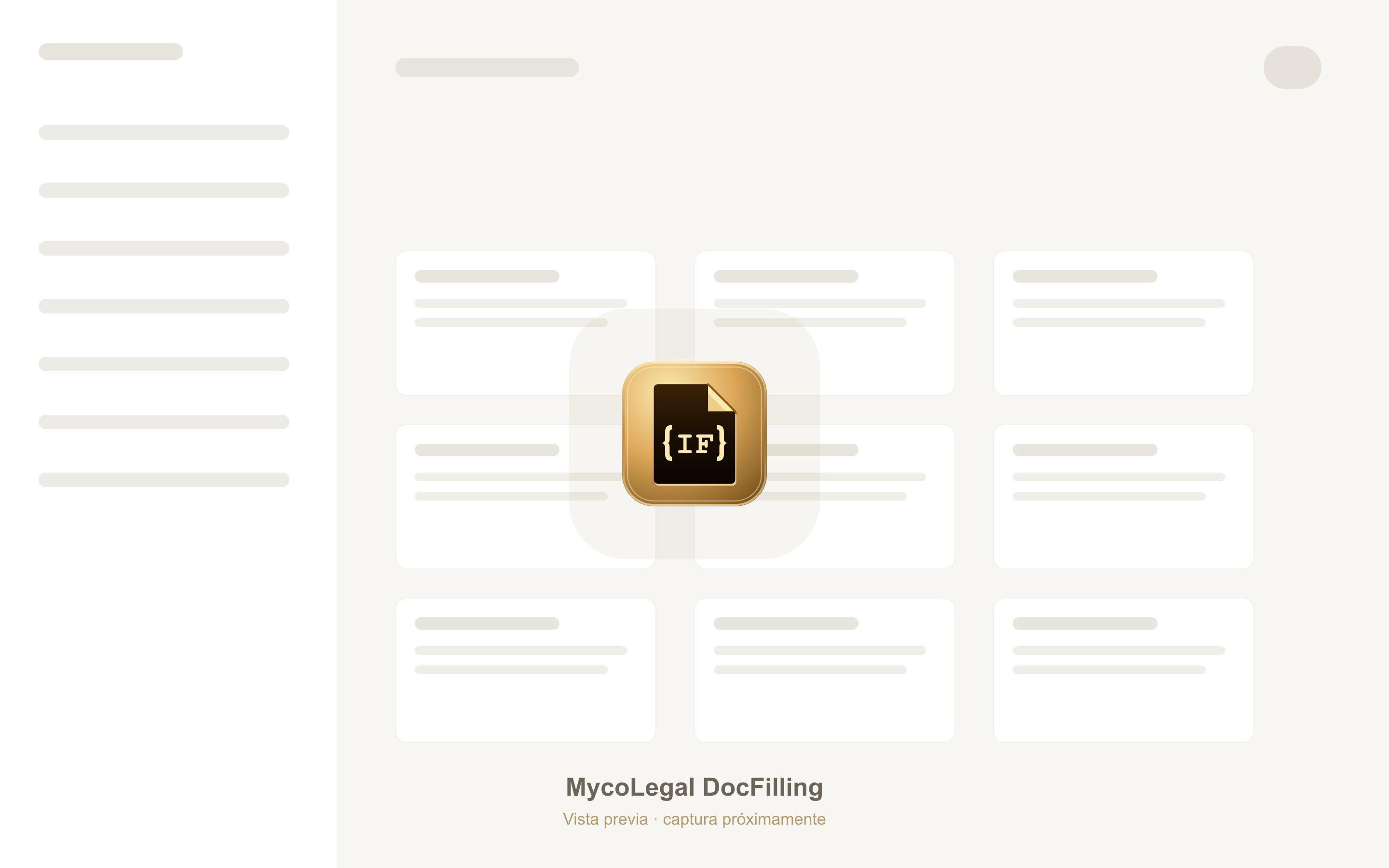 DocFilling — captura de producto