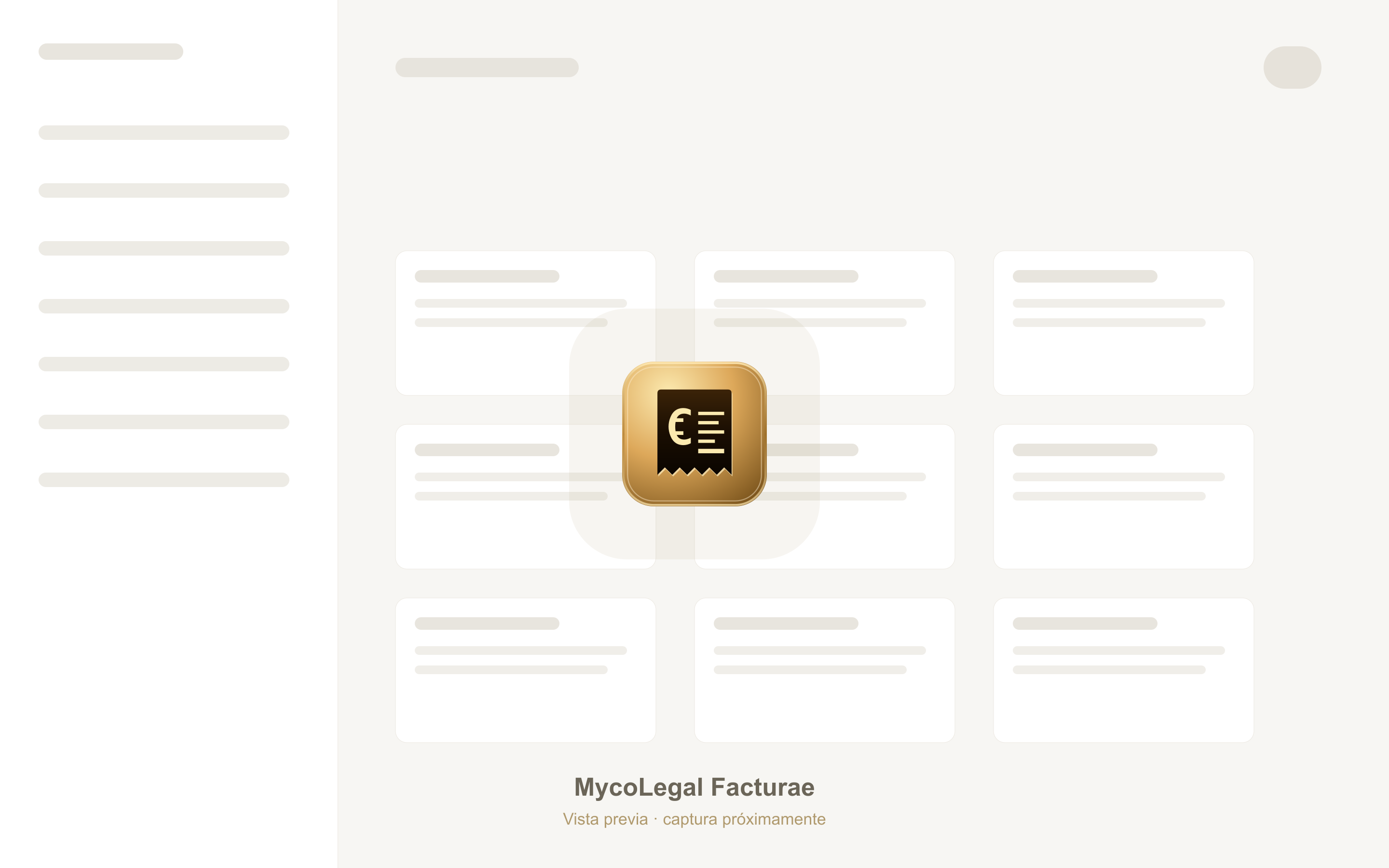 Facturae — captura de producto